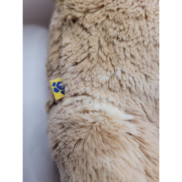 Build A Bear BAB Workshop Pawlette Bunny Rabbit Tan Plush Pink Ears - Picture 8 of 9